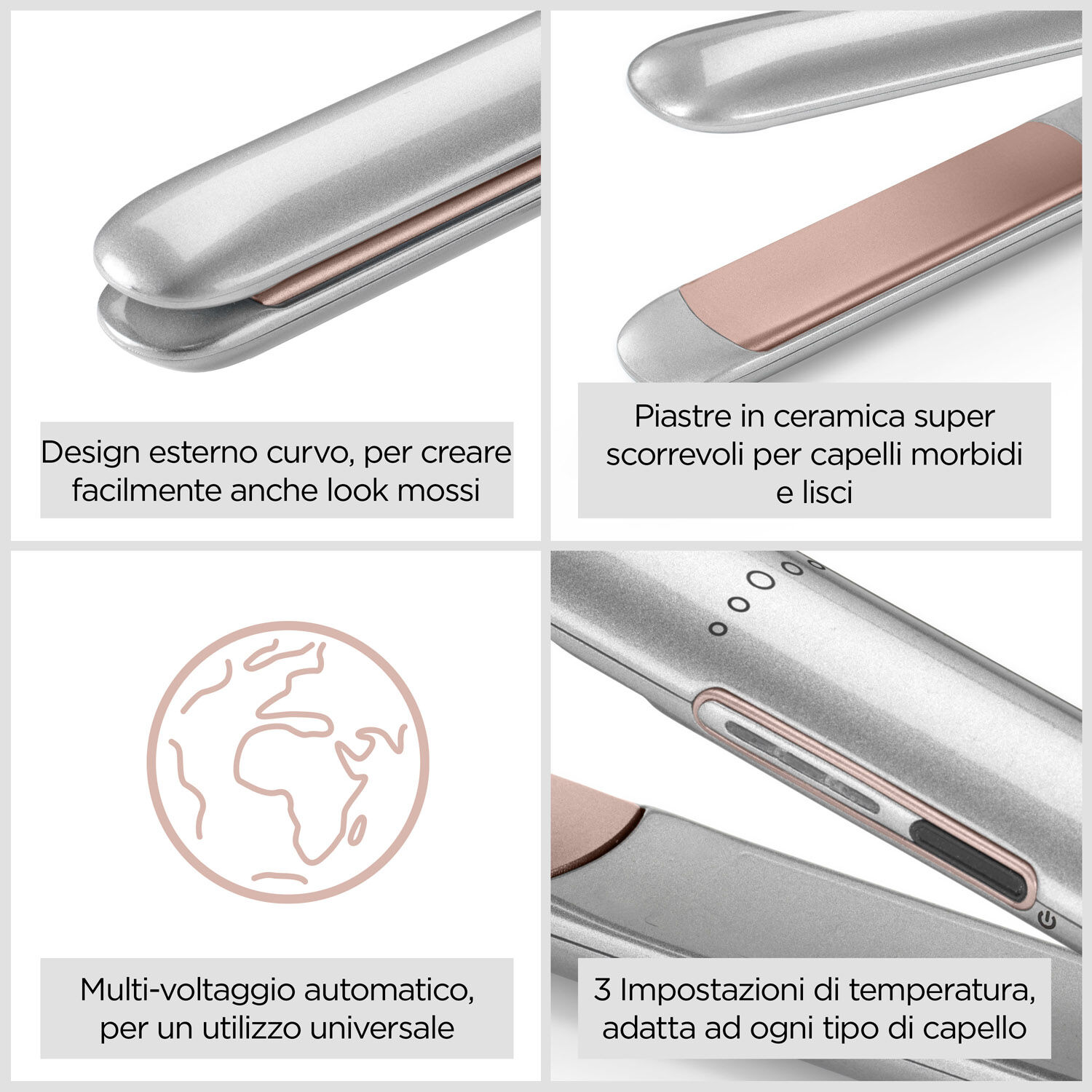 Piastra Cosmos Ceramic